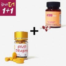 골드드래곤 1통+아이코스 1통 사은품 센포스100미리 4정+흥분제 1병